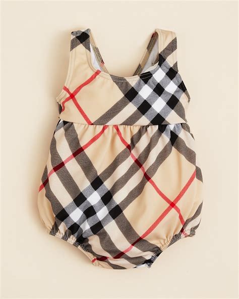 baby girls burberry|baby girl Burberry bathing suit.